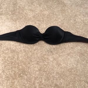 Victoria secret black bandeau top 32A
